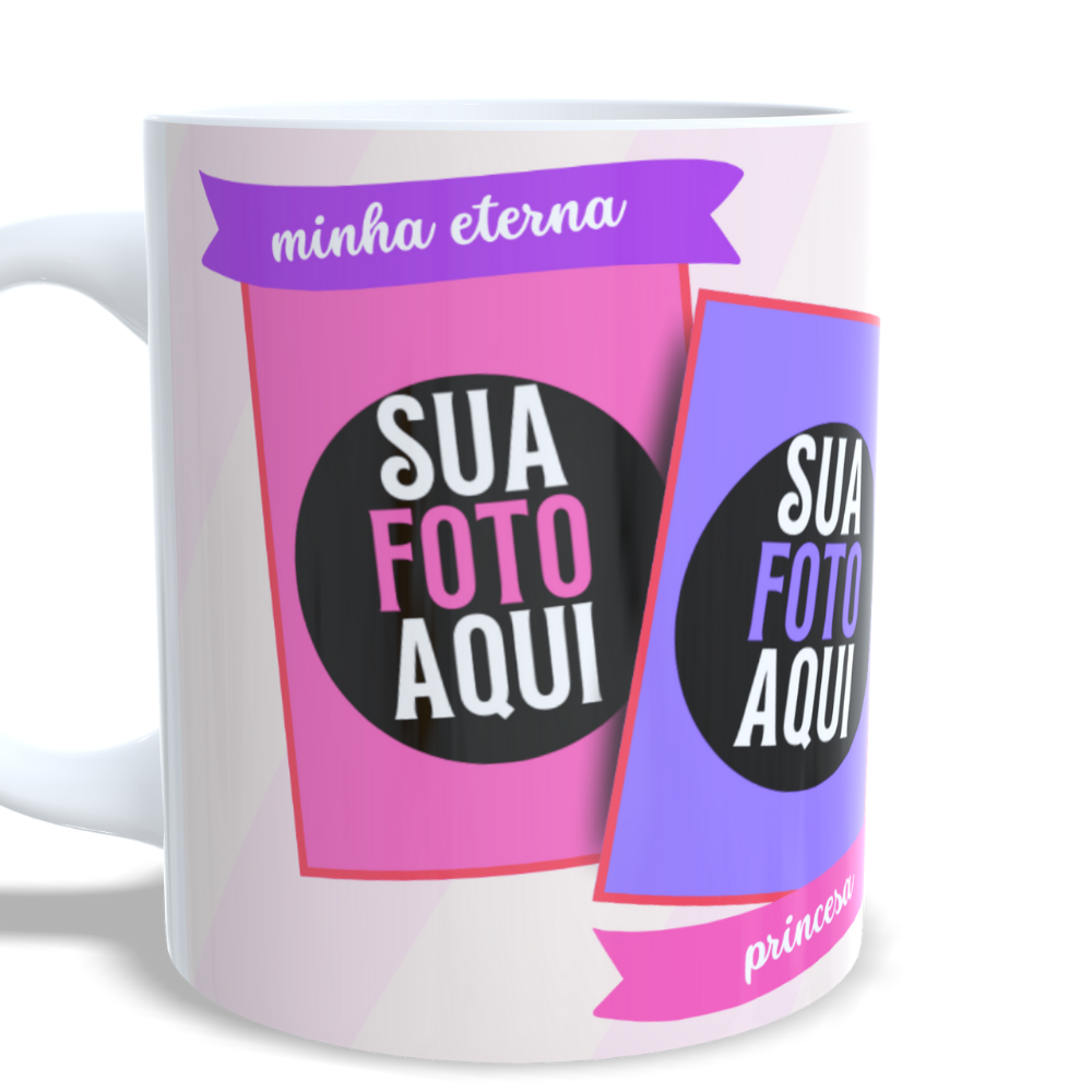 Caneca Minha Eterna Princesa - Imagem 2