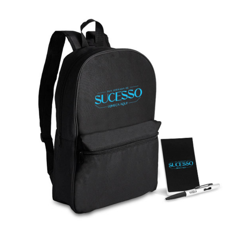 Conj. Mochila, Bloco E Caneta - 3 Pçs - Imagem 2
