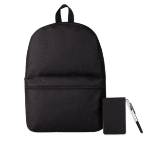 Conj. Mochila, Bloco E Caneta - 3 Pçs