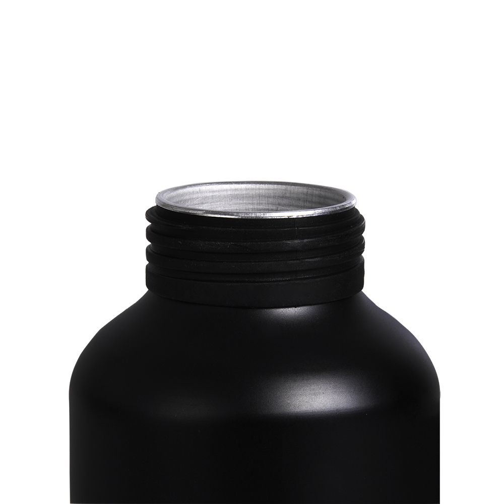 Garrafa Em Alumínio Preto - 600 Ml - Imagem 4