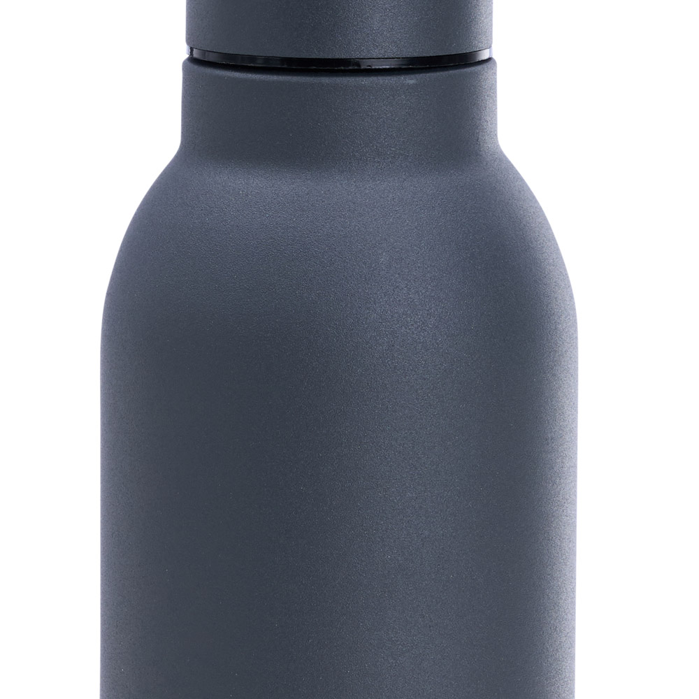 Garrafa Em Inox Parede Dupla - Cinza - 470 Ml - Imagem 3