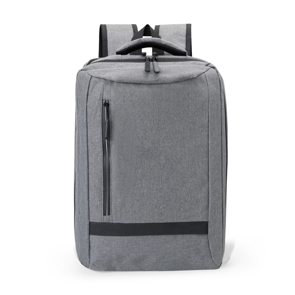 Mochila Em Poliéster 300D - Melange Cinza - 18L - Imagem 3