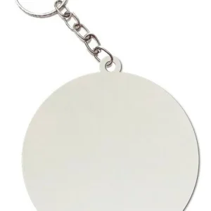 Chaveiro Redondo MDF Personalizado (50 unidades)