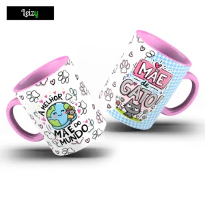 MAE04 - Caneca Mãe de Gato