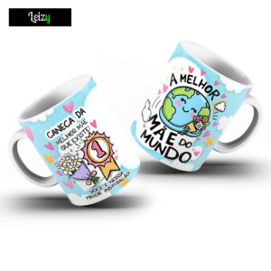 MAE06 - Caneca Melhor Mãe do Mundo